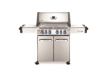 NAPOLEON Grill Prestige 500 in Edelstahl mit SAFETY GLOW Bedienelementen