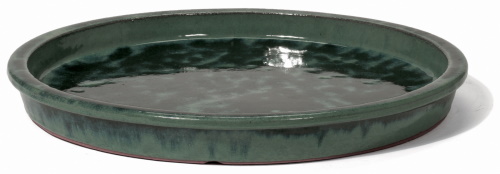Kirschke Untersetzer 40cm Leaf Green