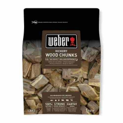 (6,99/kg) 1,5kg Weber Wood Chunks Hickory