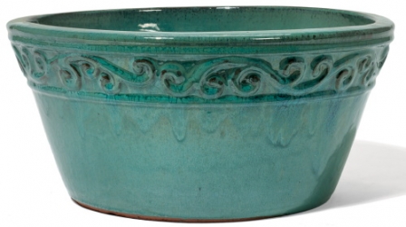 Kirschke Lincoln Ocean Green 25cm