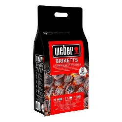 (2,10/kg) 8 kg Weber Brikett
