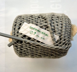 (0,26/m) 50 m Kunststoff-Hohlschnur 7 mm stark (für Obstbäume etc)