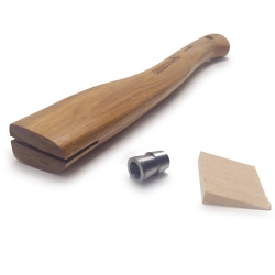 Beilstiel  USA-Hickory gefirnist (40 cm)